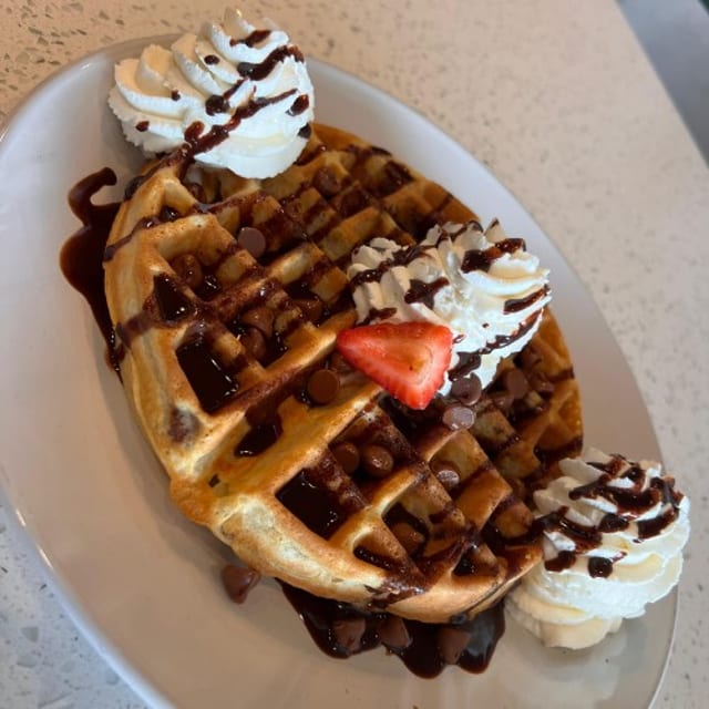 Chocolate Chip Waffle.