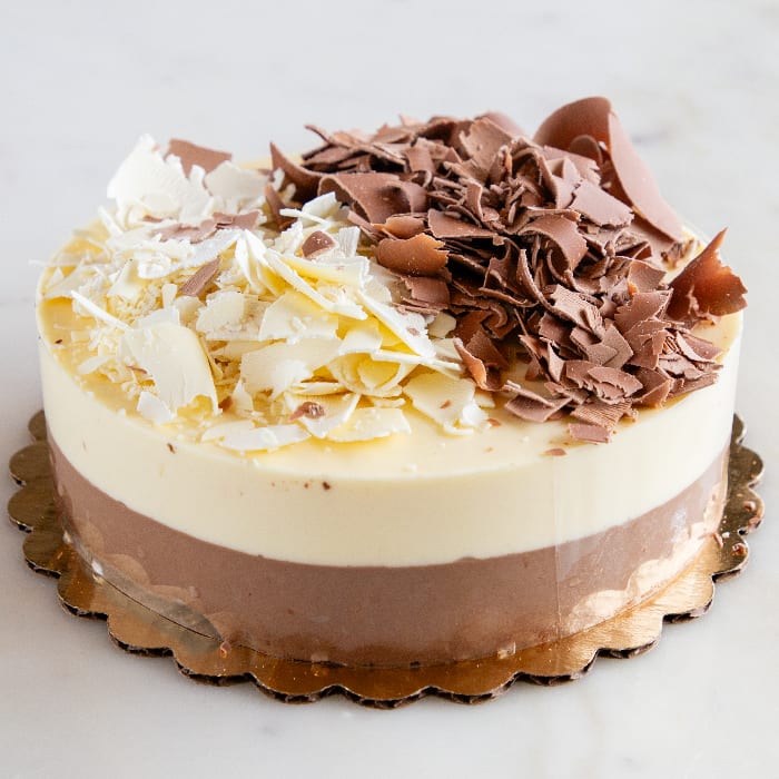 Black & White Mousse Cake.