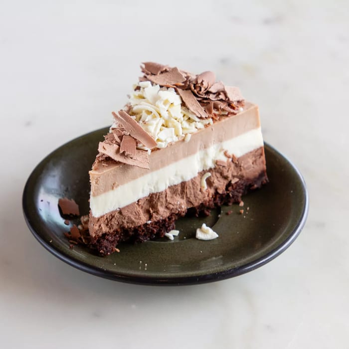 Triple Chocolate  Slice Gluten Free.