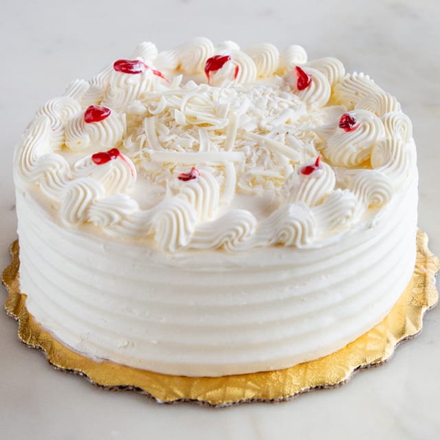 Yellow Cake with Raspberry Butter cream.
