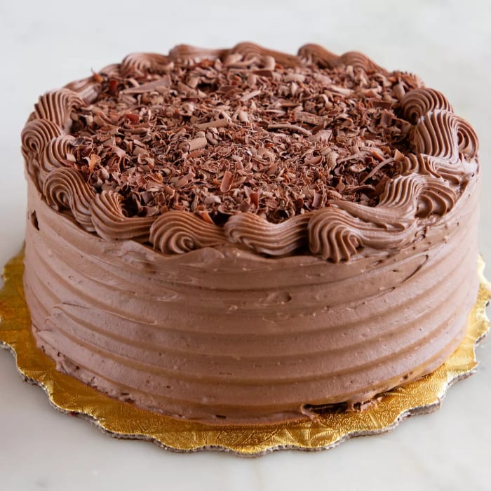 Chocolate Buttercream Cake.