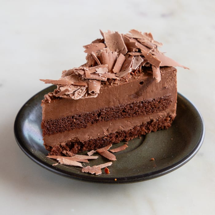 Chocolate Mousse Cake.