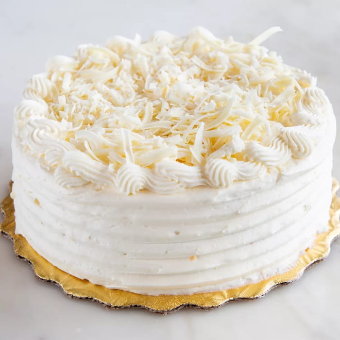 White Buttercream Cake.