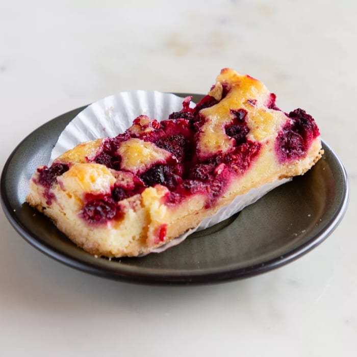 Raspberry Short Bread.