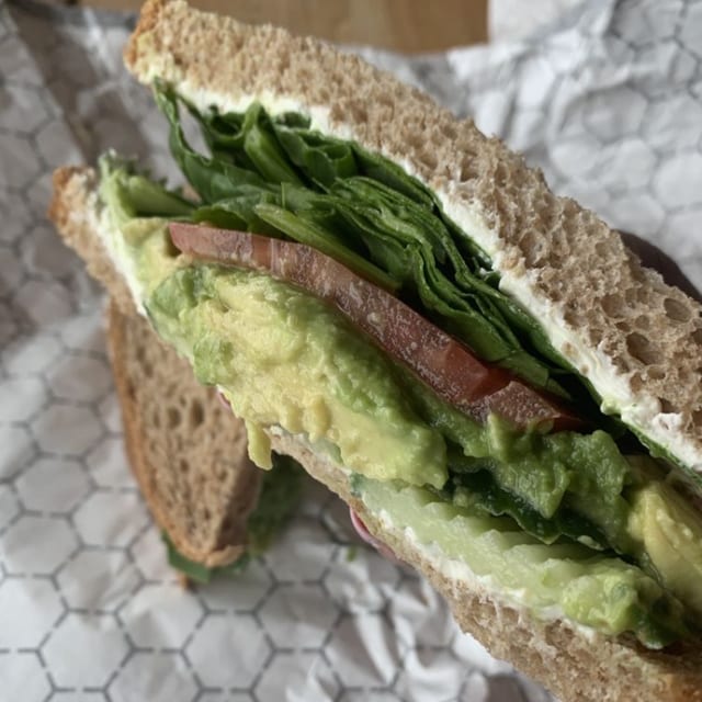 The Veggie Sandwich.